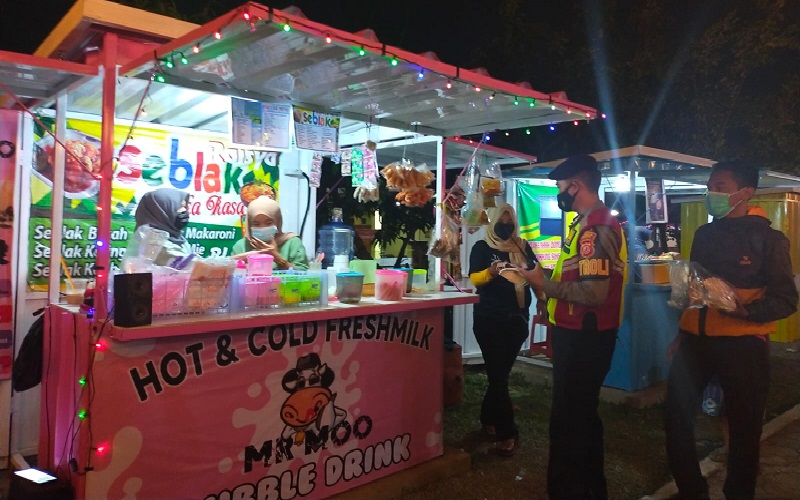 Polisi Tegur Warga Banjaran Bandung agar Tak Euforia Sambut Zona Kuning