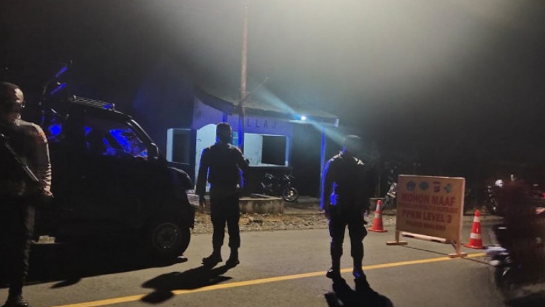 PPKM Level III, Pemeriksaan Perbatasan Kabupaten Boalemo-Pohuwato Diperketat 