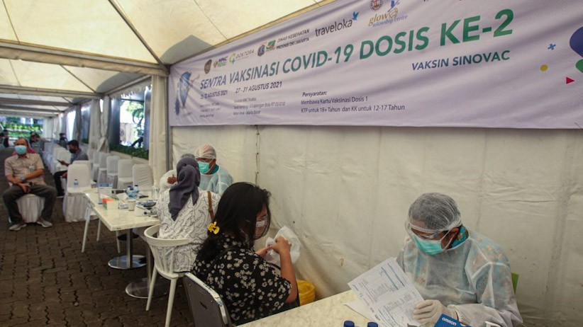 Suasana Sentra Vaksinasi MNC Peduli Dosis Kedua - Bagian 4