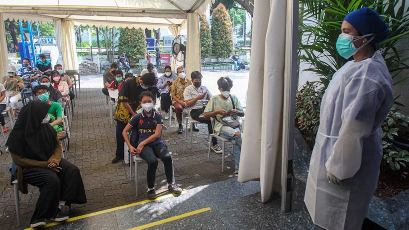 Suasana Sentra Vaksinasi MNC Peduli Dosis Kedua - Bagian 3