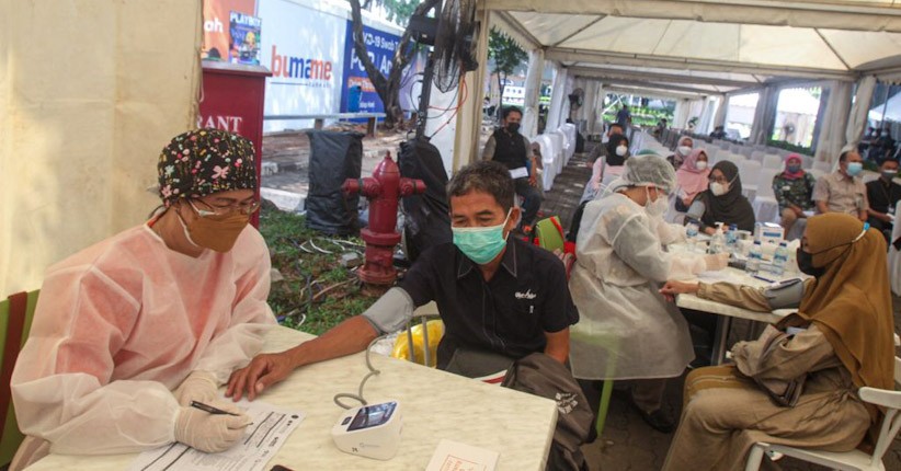 Suasana Sentra Vaksinasi MNC Peduli Dosis Kedua - Bagian 2