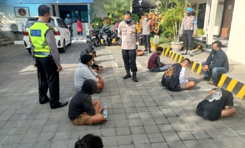 Berantas Balap Liar di Badung, Polisi Tindak Tegas Joki dan Penonton