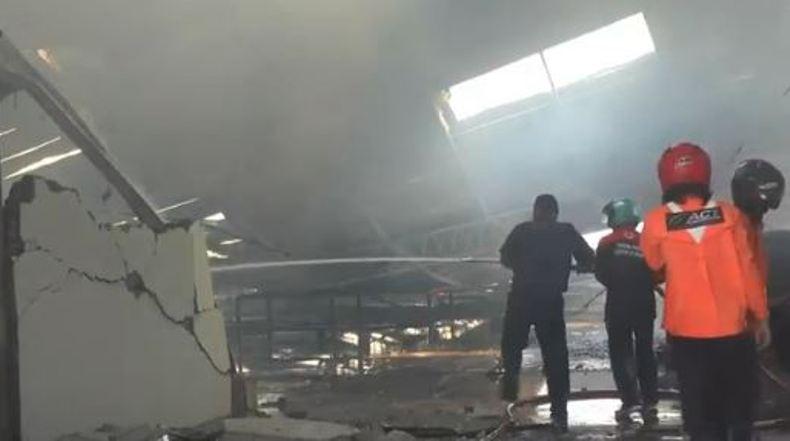 Pabrik Mebel di Jepara Ludes Terbakar, Kerugian Ditaksir Rp5 Miliar 