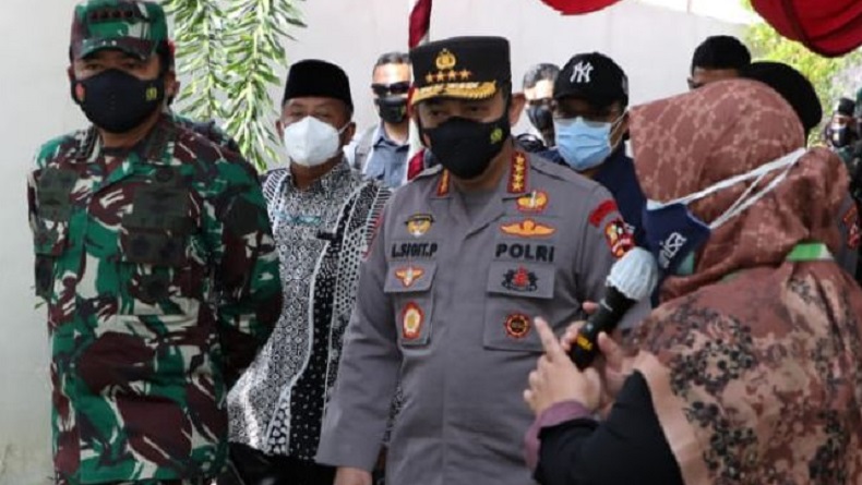 Panglima TNI dan Kapolri Tinjau Lokasi Isoter di Hotel Grand Inna Bali