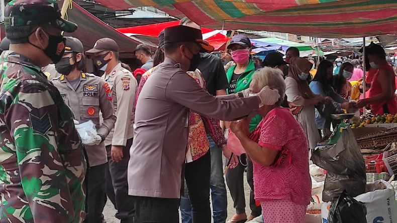 Polda Sulut Gencarkan Pencegahan Covid-19 di Masyarakat