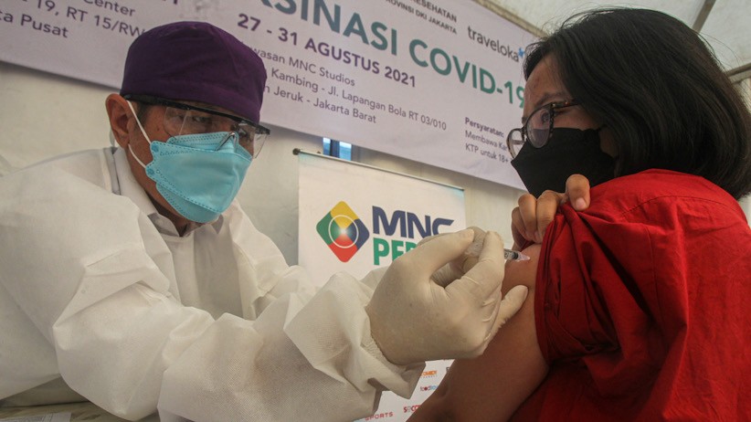 Begini Suasana Sentra Vaksinasi MNC Peduli Hari ke-4 - Bagian 2
