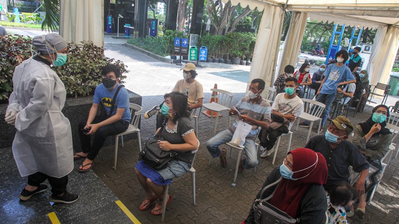 Begini Suasana Sentra Vaksinasi MNC Peduli Hari ke-4 - Bagian 3