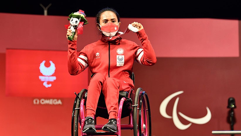 Momen Lifter Indonesia Ni Nengah Widiasih Raih Perak Paralimpiade Tokyo 2020 - Bagian 1