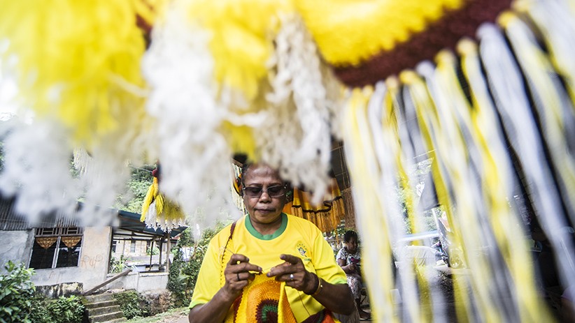 25.000 Noken Disiapkan untuk Suvenir PON Papua - Bagian 2