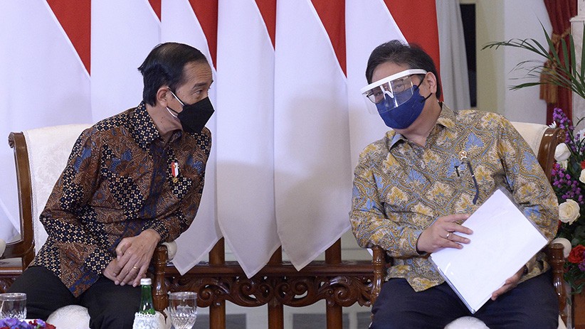 Presiden Jokowi Buka Rakornas Pengendalian Inflasi 2021 - Bagian 1