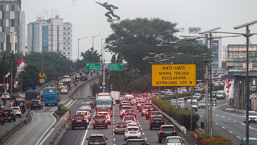 PPKM Level 3, Lalu Lintas Jakarta Meningkat 73 Persen - Bagian 3