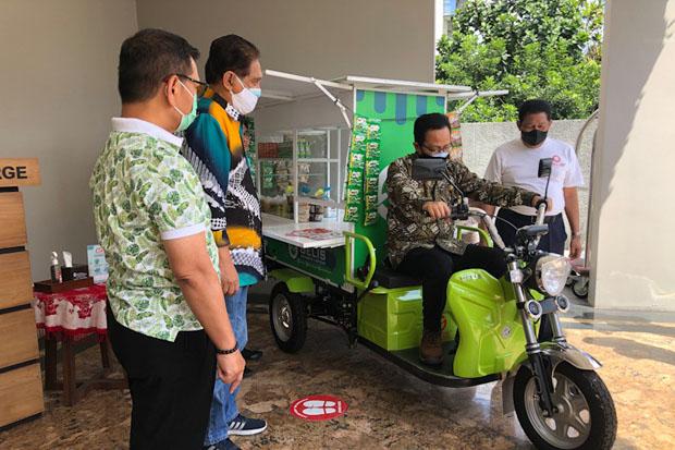Gerobak Listrik Jadi Alternatif Permudah Mobilitas Pelaku UMKM