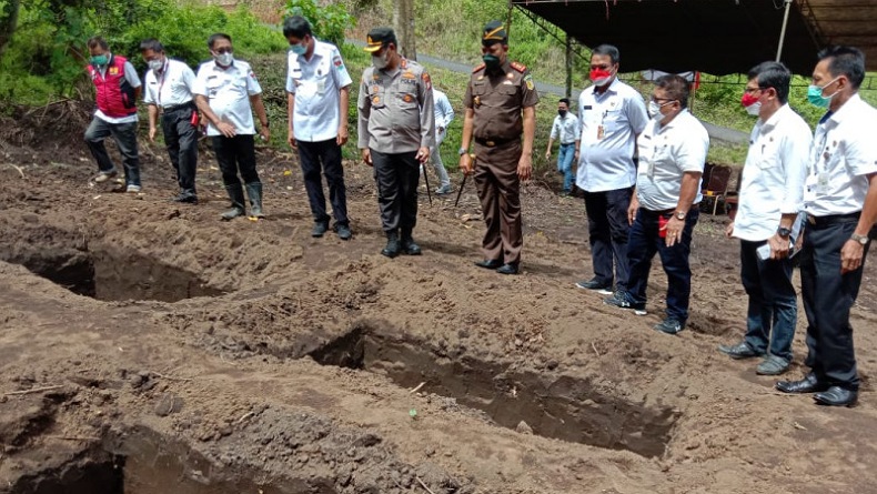 Pemkab Minahasa Tenggara Siapkan Lahan Khusus Pemakaman Covid-19 di Ratahan 