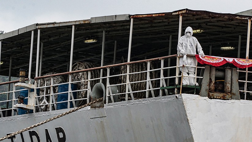 Panglima TNI dan Kapolri Cek KM Tidar yang Jadi Lokasi Isolasi Terpusat - Bagian 2