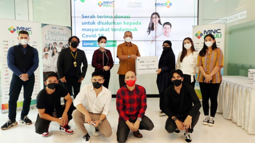 MNC Pictures Serahkan Bantuan untuk Warga Terdampak Covid-19 Melalui MNC Peduli - Bagian 1