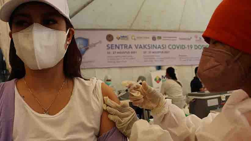 Suasana Hari Terakhir Sentra Vaksinasi MNC Peduli Tahap Kedua - Bagian 2