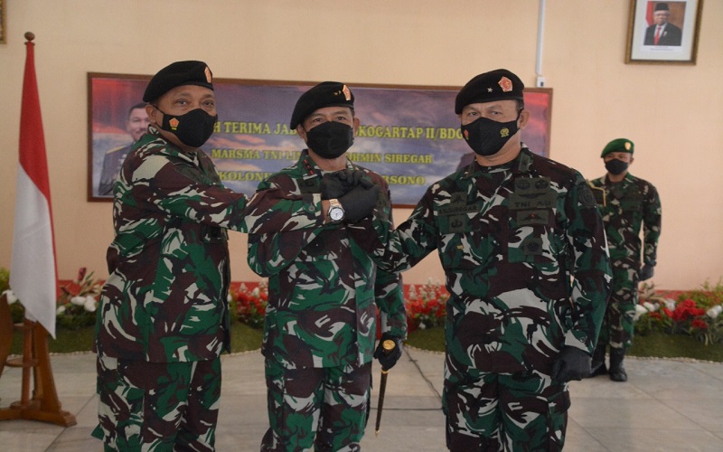 Lepas Sambut Kaskogartap II Bandung, Pangdam Siliwangi: Jaga Silaturahmi dan Sinergitas