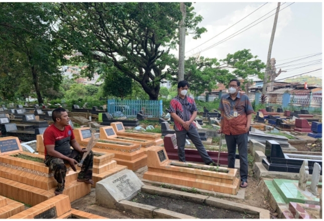 Beda Data Kematian Covid-19 di Lampung, Tim KSP Datangi TPU Kebun Jahe