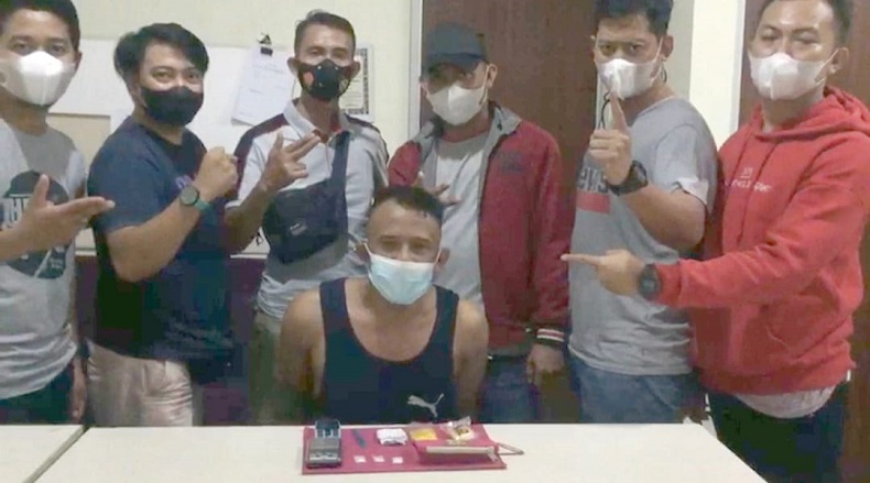 Tak Jera Jual Narkoba, Badul Kembali Ditangkap Polisi di Pangkalpinang