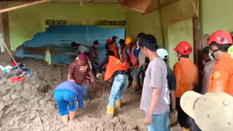 2 dari 3 Korban Tewas Bencana Longsor di Kabanjahe masih Balita