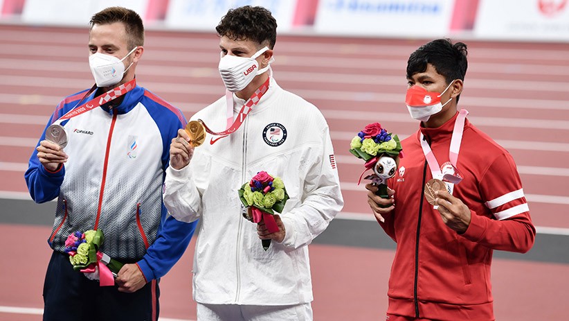 Pelari Indonesia Sapto Yogo Purnomo Raih Perunggu Paralimpiade Tokyo 2020 - Bagian 2