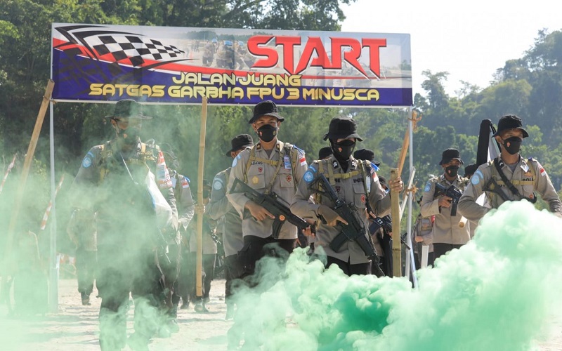 Pasukan Misi Perdamaian PBB Hadapi Konflik, Teror dan Lemparan Granat di Jalan Juang