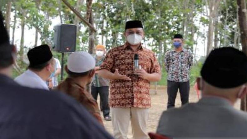 Cegah Penyebaran Covid-19, Gubernur Babel Gencarkan Sosialisasi Prokes di Desa Terpencil