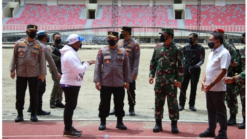 Kunjungi Papua Bersama Panglima TNI, Kapolri: Kesiapan PON XX Sudah Maksimal