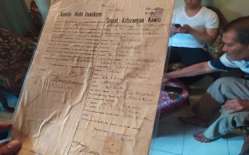 Kisah Surat Nikah dan Cerai Soekarno-Inggit Sempat Hendak Dijual ke Kolektor