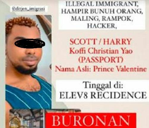 title Pria Nigeria Pemeras Cewek Bandung Diburu Imigrasi, Diduga Pakai Identitas Palsu Pria Nigeria Pemeras Cewek Bandung Diburu Imigrasi, Diduga Pakai Identitas Palsu