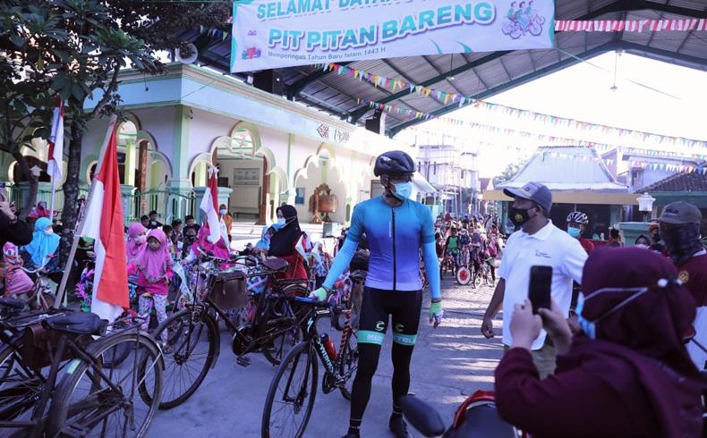 Ganjar Bubarkan Kerumunan Konvoi Sepeda Anak-anak di Demak, Panitia Dimarahi 