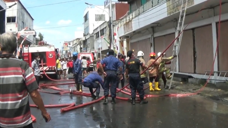 Ruko 2 Lantai di Pekojan Semarang Ludes Terbakar