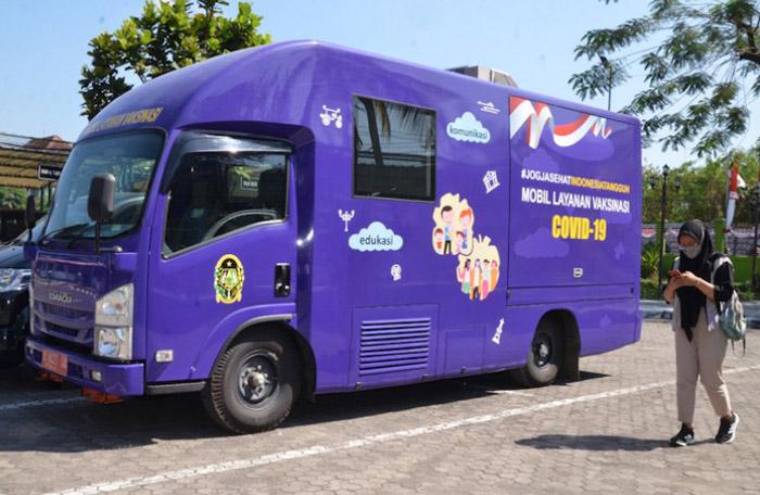 Tuntaskan Vaksinasi Covid-19, Pemkot Jogja Intensifkan Mobil Vaksin