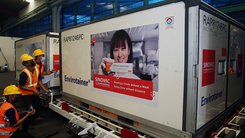 9 Juta Vaksin Sinovac Tiba di Indonesia - Bagian 3