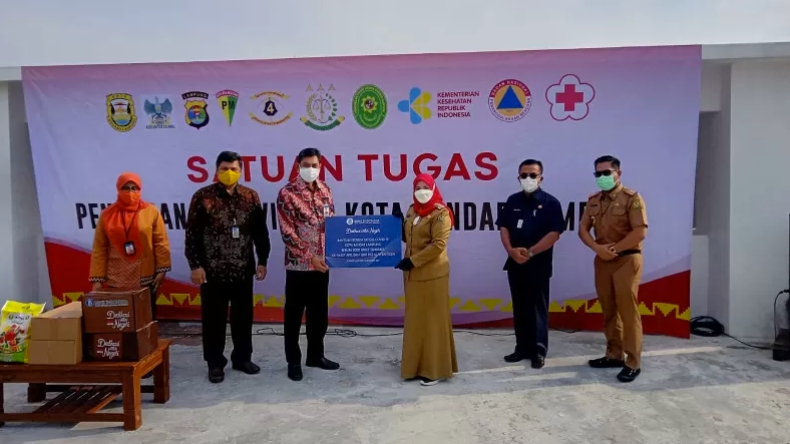 title BI Lampung Beri Sembako hingga Alat Antigen untuk Pemkot Bandarlampung BI Lampung Beri Sembako hingga Alat Antigen untuk Pemkot Bandarlampung