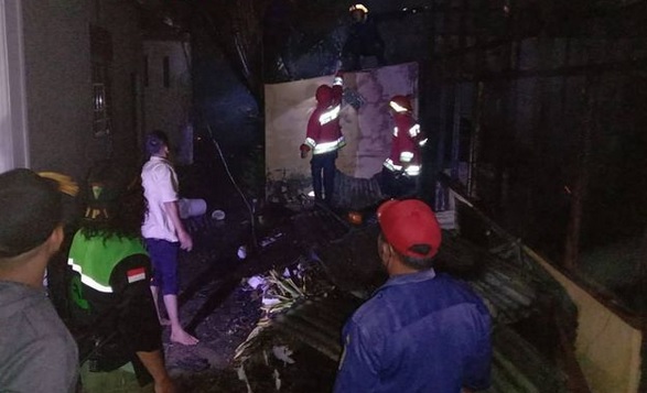 2 Rumah di Gampong Beurawe Kuta Alam Terbakar, Pasutri Tewas Mengenaskan