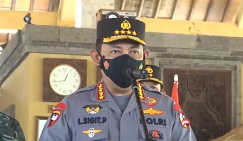 Kapolri Puji Keberhasilan Isoter di Bali, Sebut yang Terbaik se-Indonesia