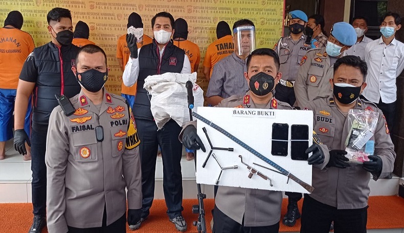 Dor, Pembobol Minimarket di Karawang Roboh Ditembak Polisi karena Melawan