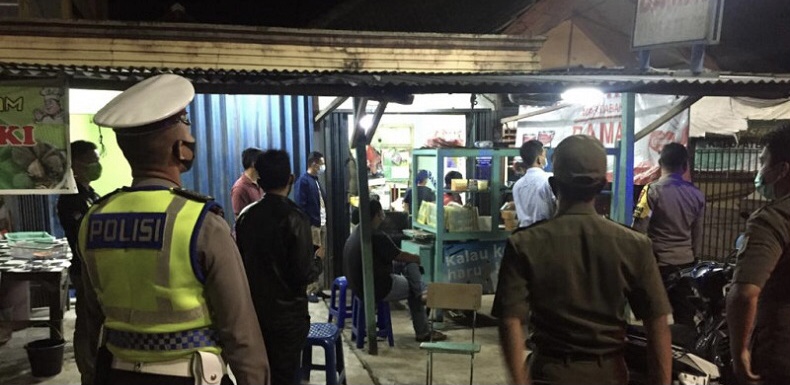 Polres Bangka Barat Tingkatkan Patroli Malam, Kawal PPKM Level 3 dan Cegah Kriminalitas      