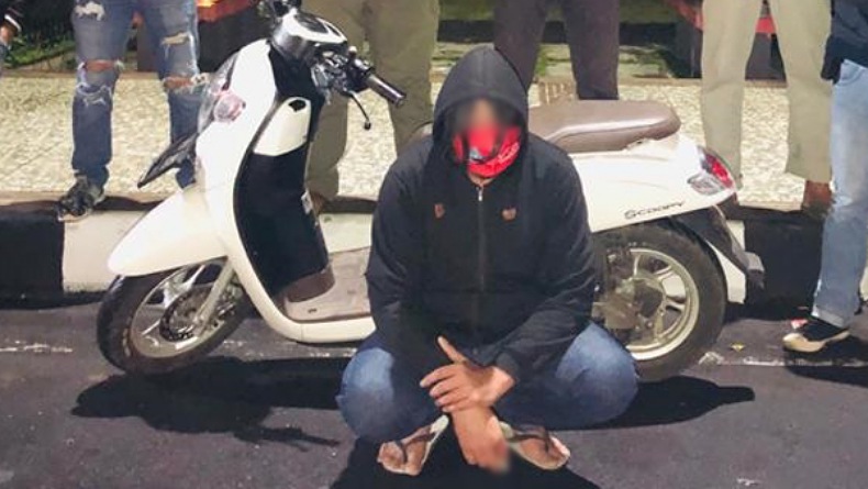 Polres Minahasa Tangkap Curanmor di Kembuan Minahasa 