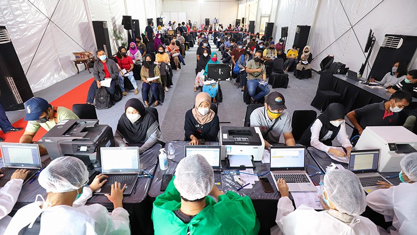 Sentra Vaksinasi MNC Peduli Hari Terakhir di MNC Studios - Bagian 1