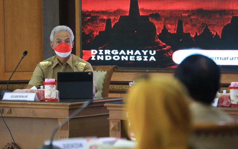 title Semarang dan Solo Raya Turun Level, Ganjar: Kita Harus Lari sampai Finish dengan Aman Semarang dan Solo Raya Turun Level, Ganjar: Kita Harus Lari sampai Finish dengan Aman