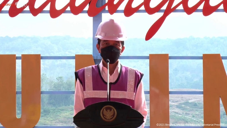 Jokowi Resmikan Bendungan Kuningan, Mampu Mengairi 3.000 Ha Sawah di 3 Kabupaten