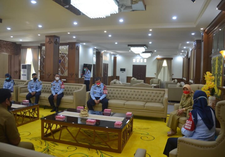 Kanwilkumham Sampaikan Kebutuhan Sarana Hukum ke Bupati Barito Kuala