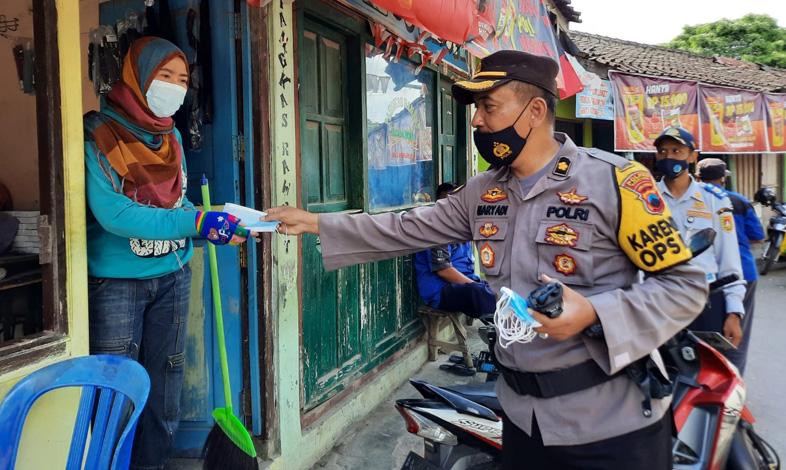  Cegah Lonjakan Kasus Covid-19 di Magelang, TNI-Polri Gencarkan Operasi Yustisi