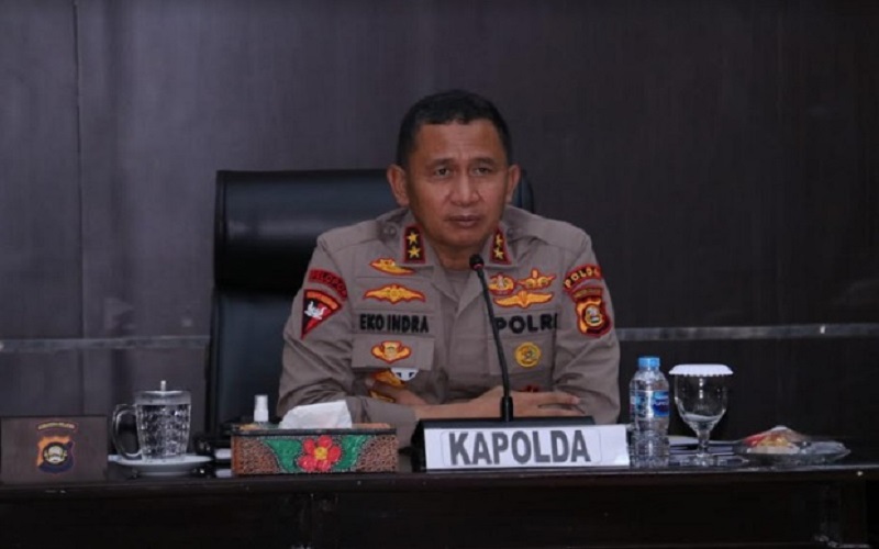 Irjen Eko Indra Heri Resmi Tinggalkan Polda Sumsel 