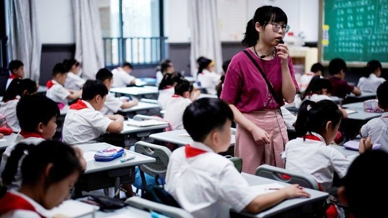 Sekolah di China Dilarang Beri Ujian dan PR bagi Siswa Kelas 1 dan 2 SD