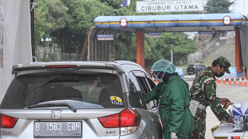50.000 Orang Ditargetkan ikut Vaksinasi Drive Thru di Ruas Tol Jagorawi - Bagian 2