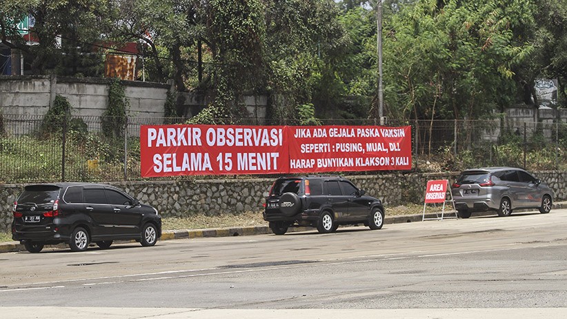 50.000 Orang Ditargetkan ikut Vaksinasi Drive Thru di Ruas Tol Jagorawi - Bagian 3