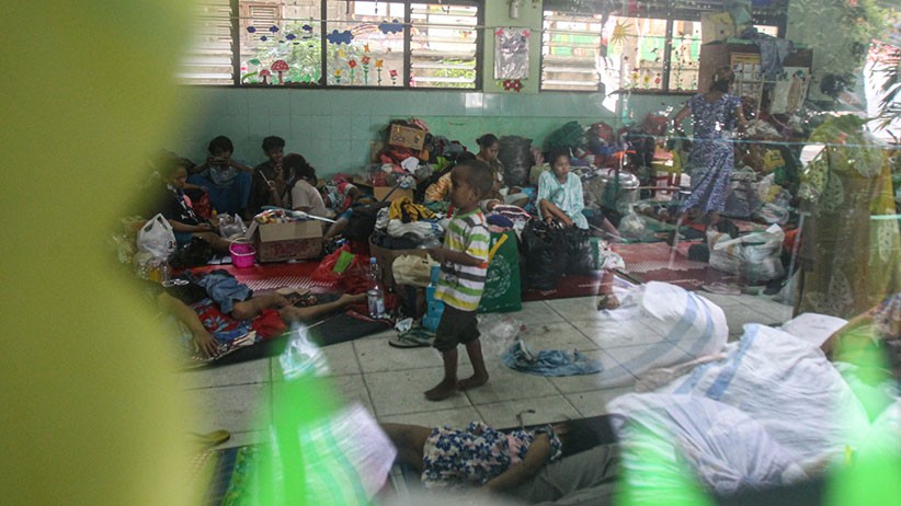 Ratusan Korban Kebakaran Kemayoran Masih Mengungsi di Gedung Sekolah - Bagian 2